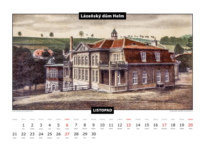 Grafické zpracování nástěnných a stolních kalendářů